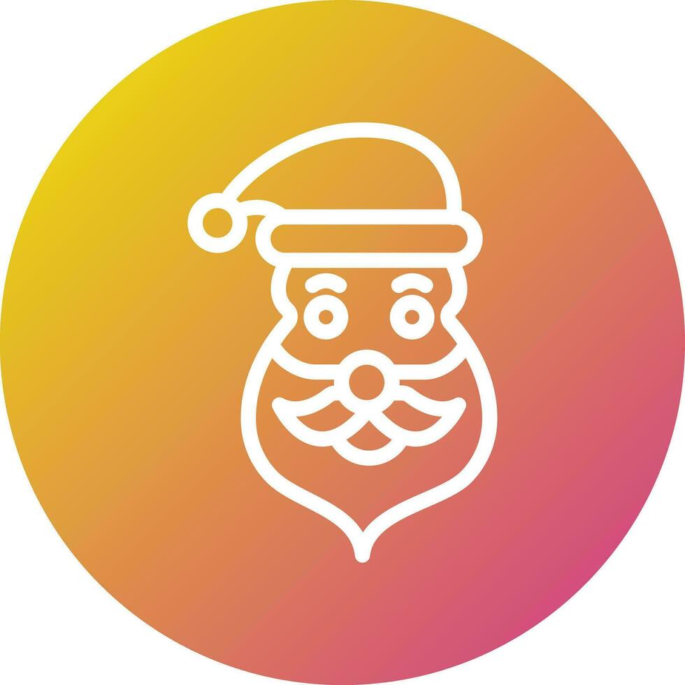 santa claus vector pictogram ontwerp illustratie