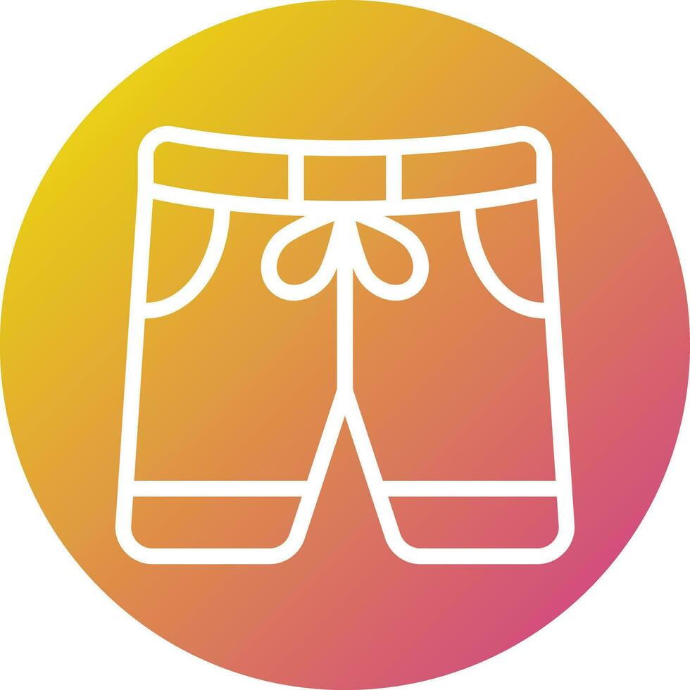 shorts vector icoon ontwerp illustratie