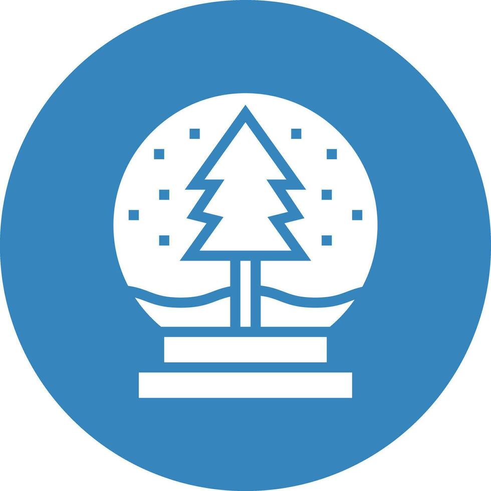 sneeuw wereldbol vector icoon ontwerp illustratie
