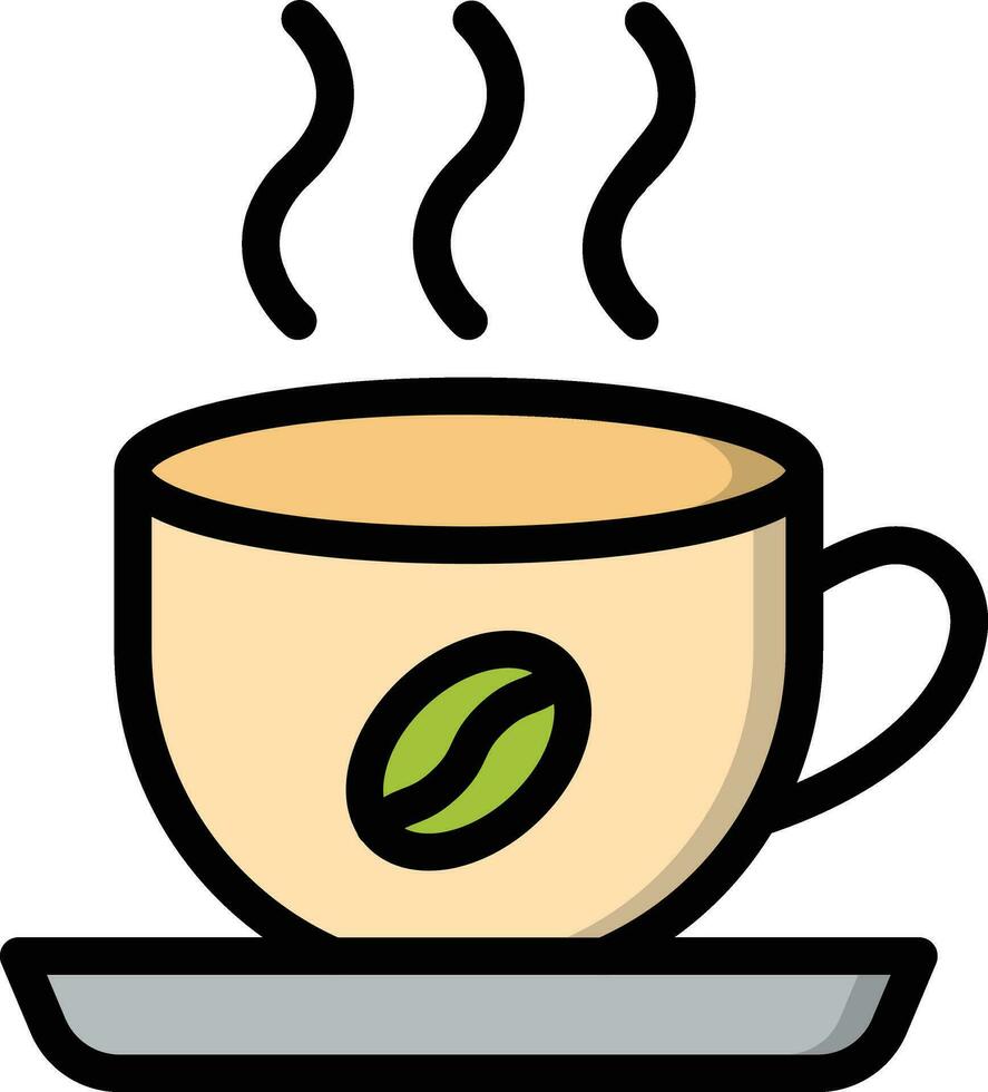 heet koffie vector icoon ontwerp illustratie