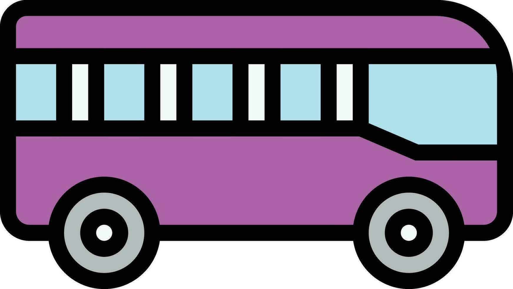 bus vector pictogram ontwerp illustratie