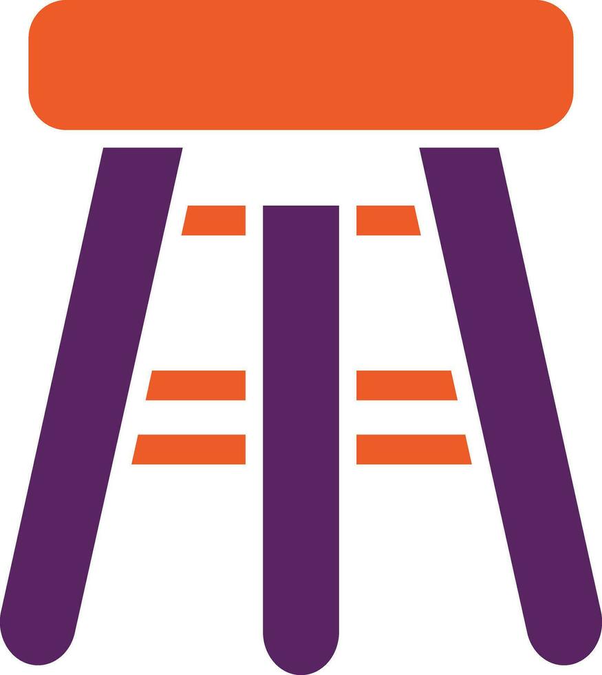 bar stoel vector icoon ontwerp illustratie