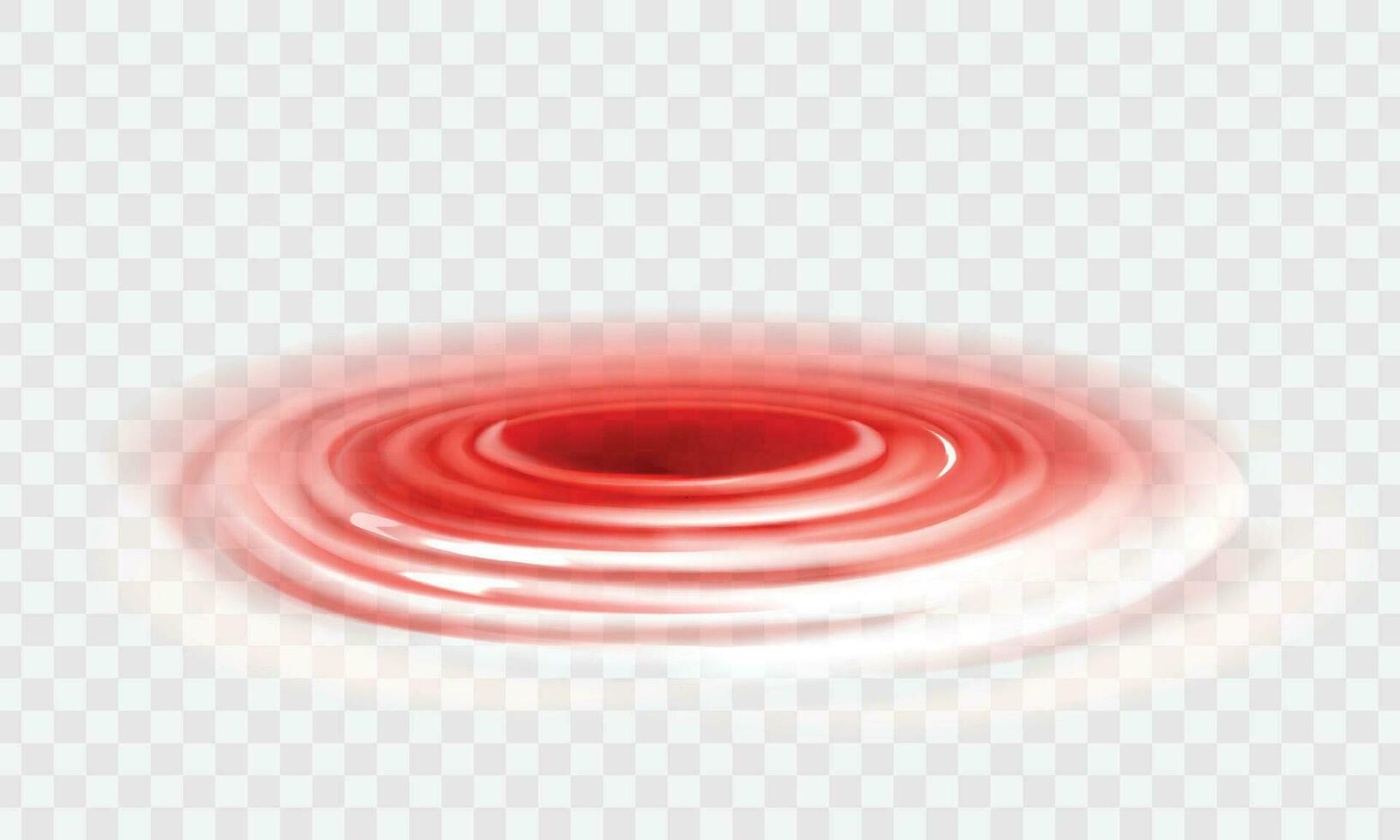 vector cirkel plons van sap of roze water