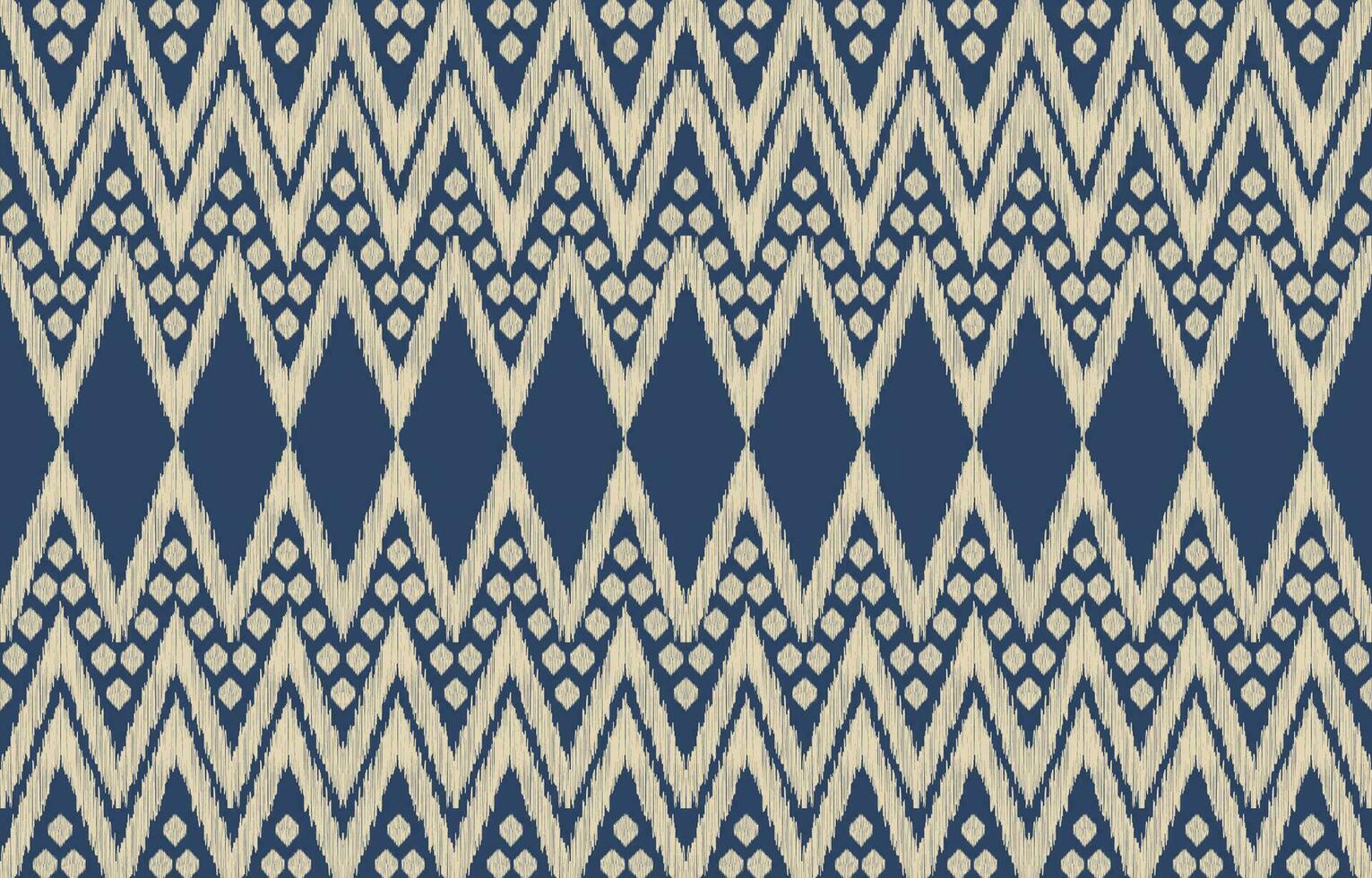 etnisch abstract ikat kunst. aztec ornament afdrukken. meetkundig etnisch patroon naadloos kleur oosters. ontwerp voor achtergrond ,gordijn, tapijt, behang, kleding, inpakken, batik, vector illustratie.