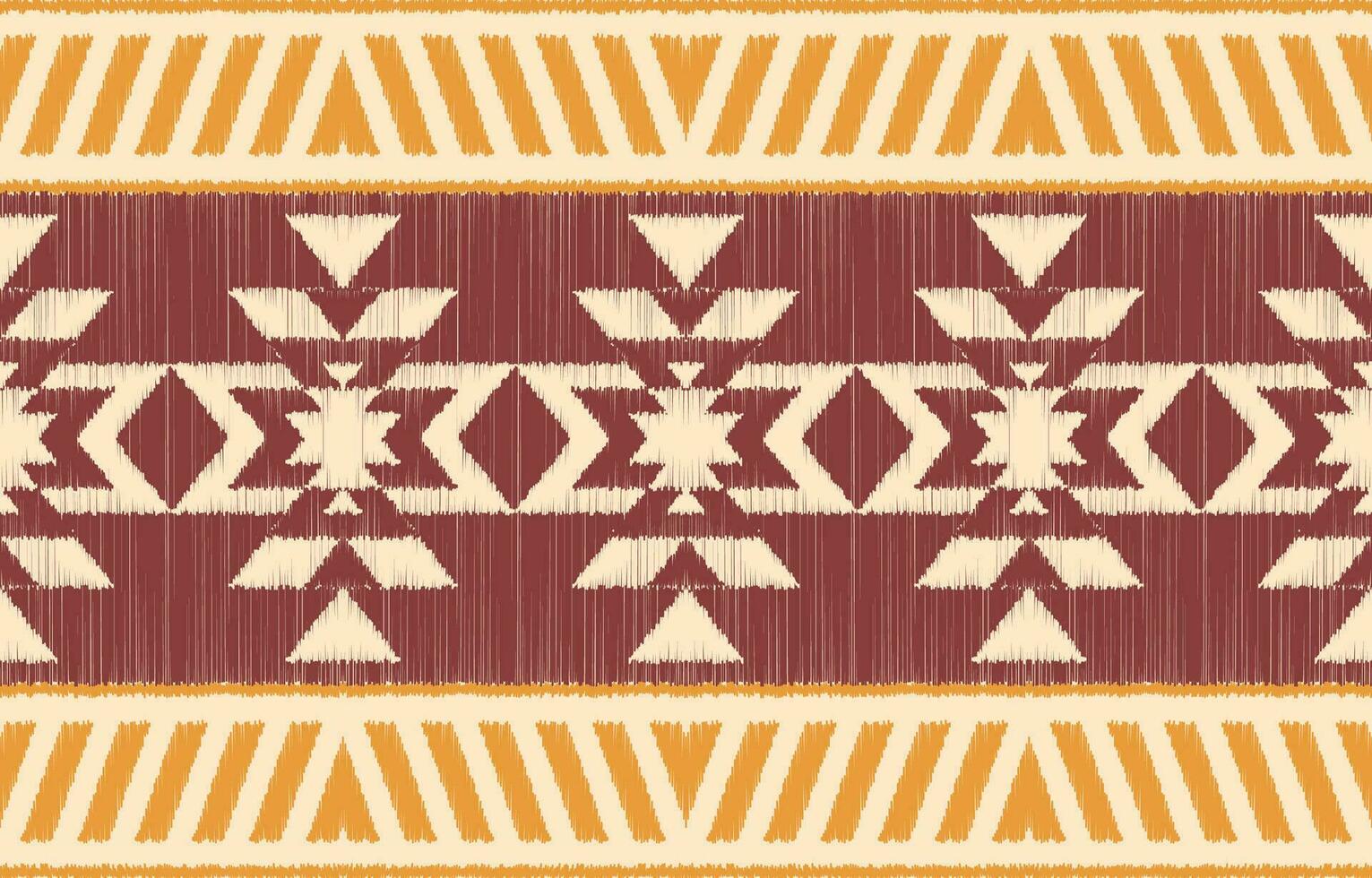 etnisch abstract ikat kunst. aztec ornament afdrukken. meetkundig etnisch patroon naadloos kleur oosters. ontwerp voor achtergrond ,gordijn, tapijt, behang, kleding, inpakken, batik, vector illustratie.