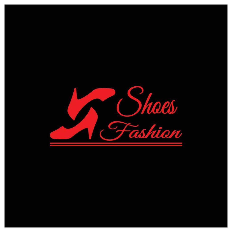 logo voor vrouwen hoog hiel- schoenen dat is elegant en luxueus en vrouwelijk. logo voor bedrijf, vrouwen schoen winkel, mode, schoen bedrijf, schoonheid. vector