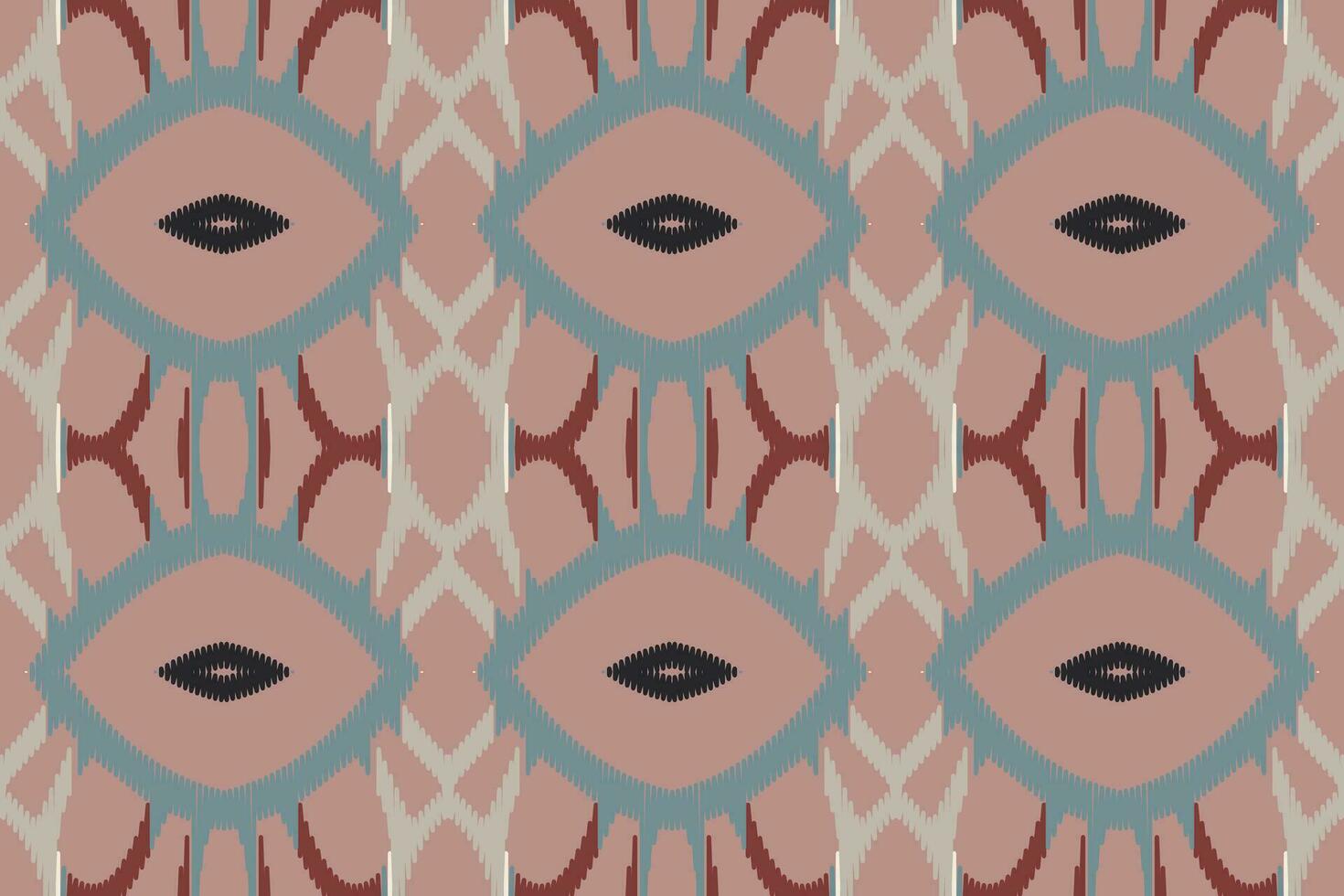 ikat naadloos patroon borduurwerk achtergrond. ikat patroon meetkundig etnisch oosters patroon traditioneel.azteken stijl abstract vector illustratie.ontwerp textuur, stof, kleding, verpakking, sarong.