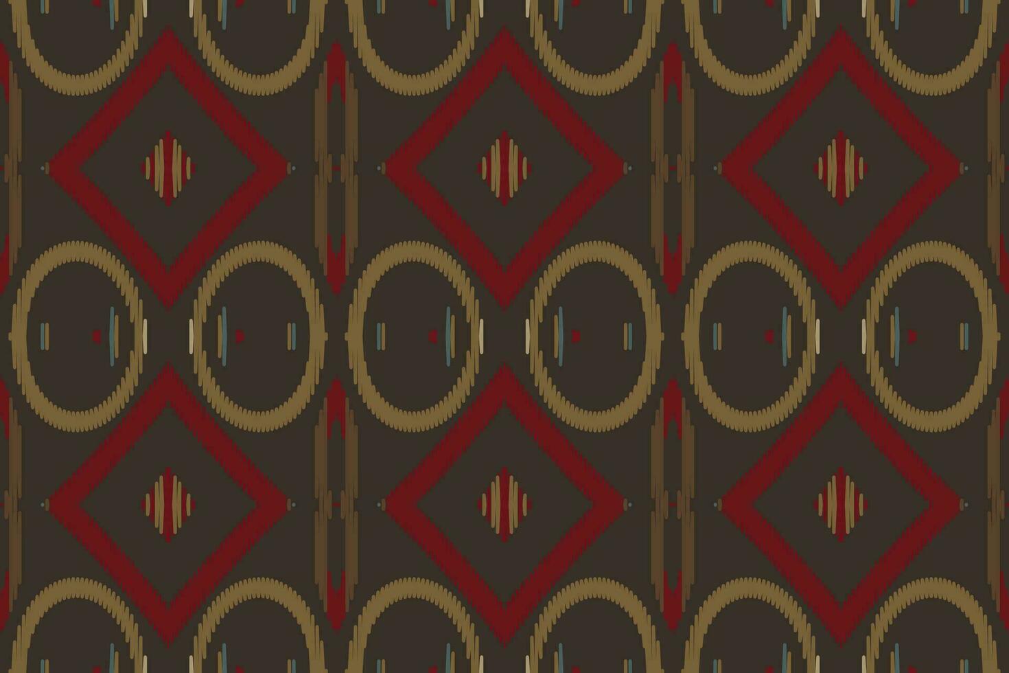 ikat naadloos patroon borduurwerk achtergrond. ikat aztec meetkundig etnisch oosters patroon traditioneel.azteken stijl abstract vector illustratie.ontwerp voor textuur, stof, kleding, verpakking, sarong.