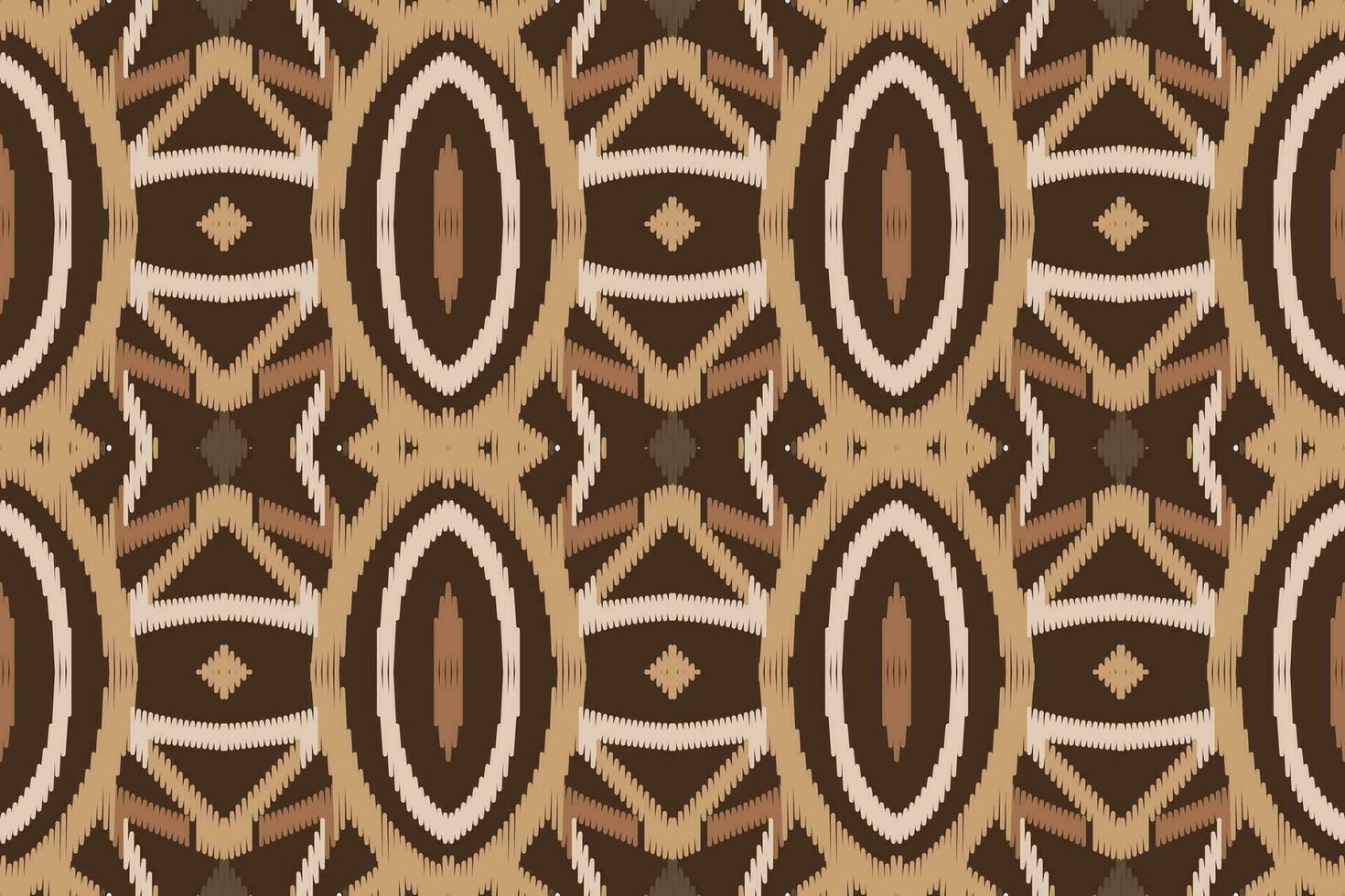 ikat kleding stof paisley borduurwerk achtergrond. ikat ontwerp meetkundig etnisch oosters patroon traditioneel. ikat aztec stijl abstract ontwerp voor afdrukken textuur,stof,sari,sari,tapijt. vector