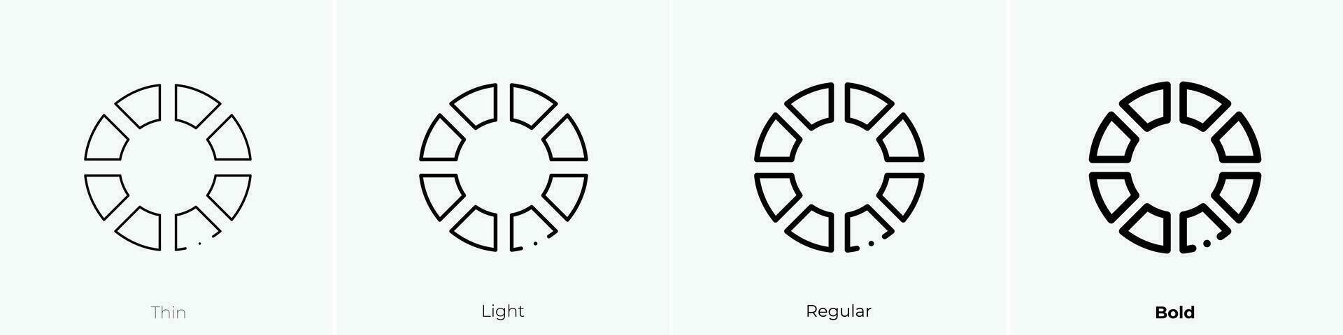 herladen icoon. dun, licht, regelmatig en stoutmoedig stijl ontwerp geïsoleerd Aan wit achtergrond vector