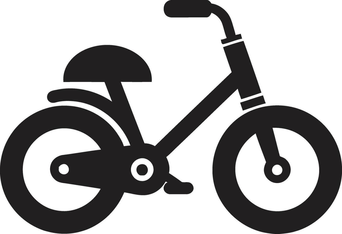 fietsen in digitaal harmonie vector artwork fiets kunst reizen fiets vector uitdrukkingen