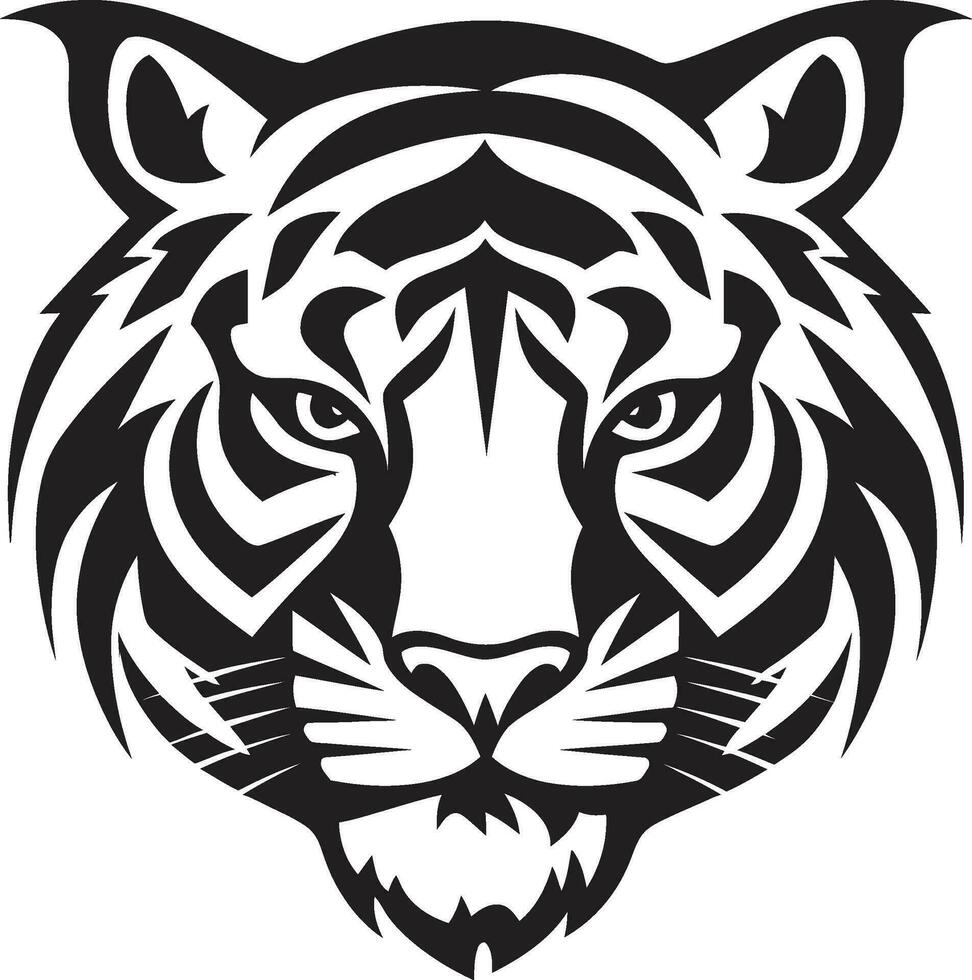 tijger in de oerwoud gedetailleerd vector realisme etherisch tijger vector betoverend schoonheid