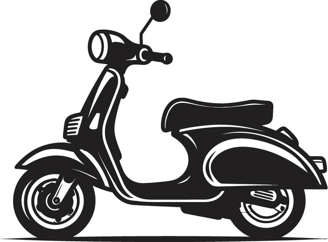 scooter onderdelen en componenten pictogrammen scooter branding en identiteit ontwerp vector