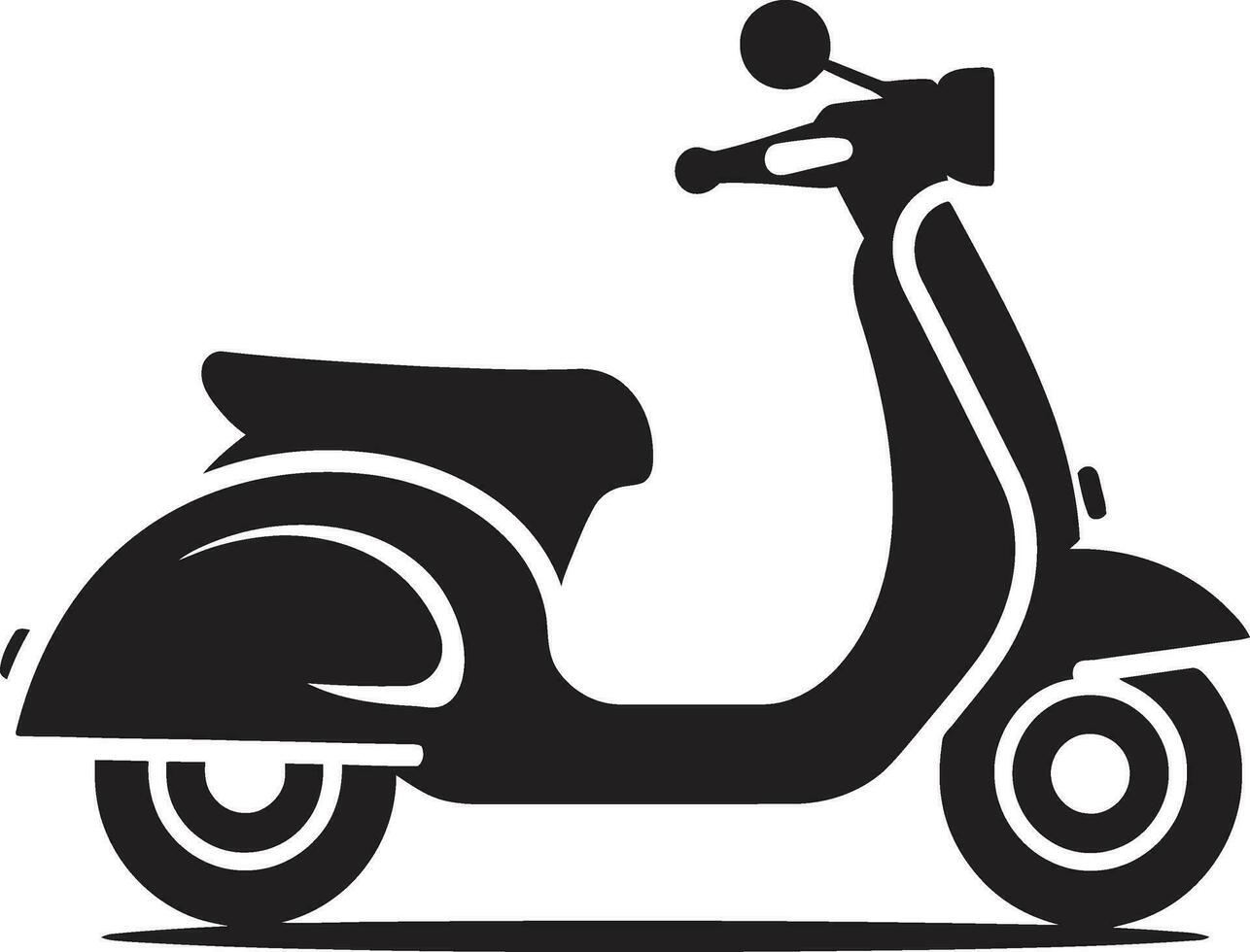 scooter verhuur onderhoud website ontwerp scooter avontuur toerist gids vector