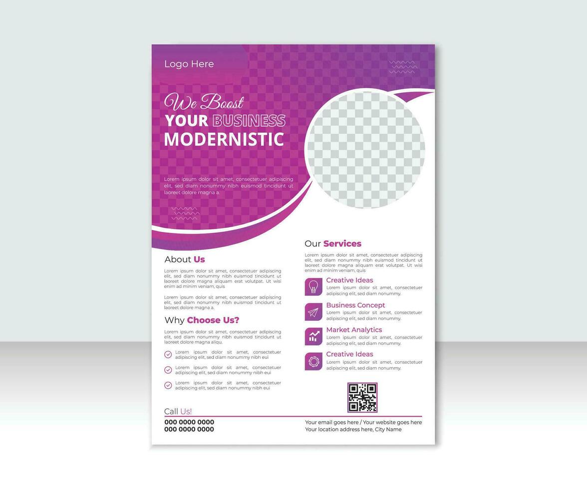 zakelijke folder sjabloon, creatief bedrijf brochure lay-out voor marketing, abstract bedrijf folder, brochure ontwerp, zakelijke bedrijf folder ontwerp sjabloon. vector