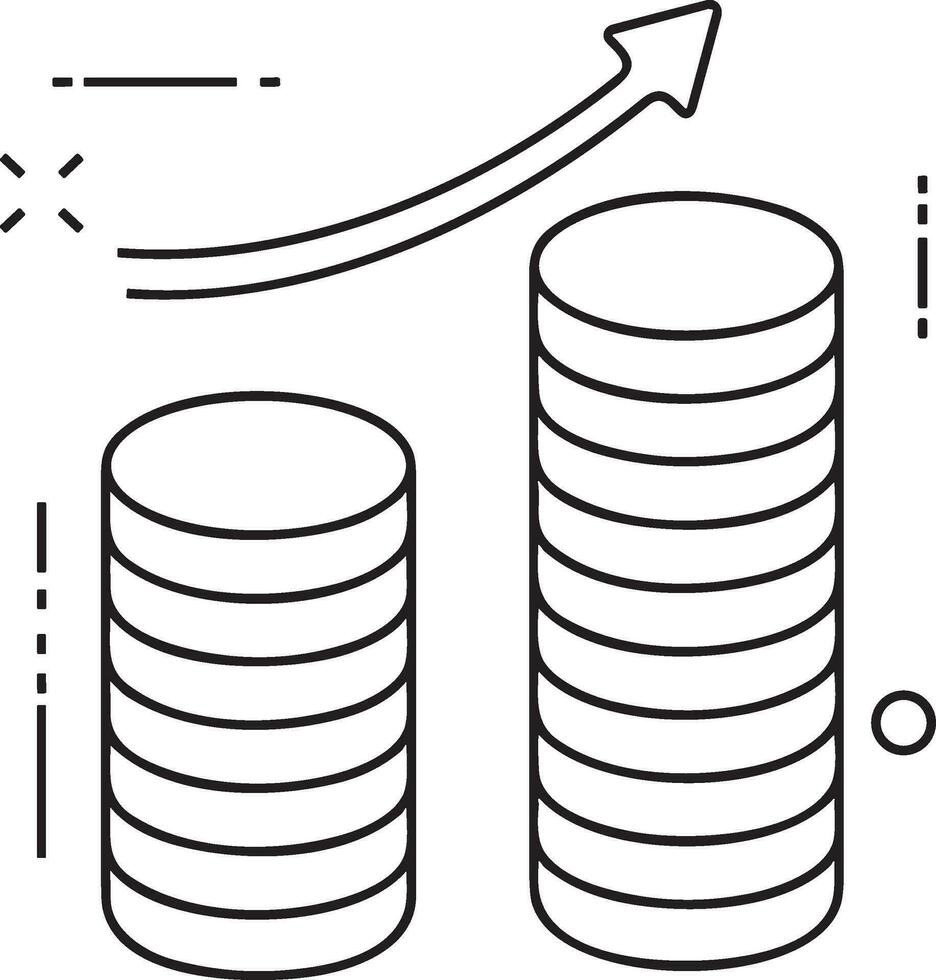 geld uitwisseling betaling icoon symbool vector afbeelding. illustratie van de dollar valuta munt grafisch ontwerp beeld