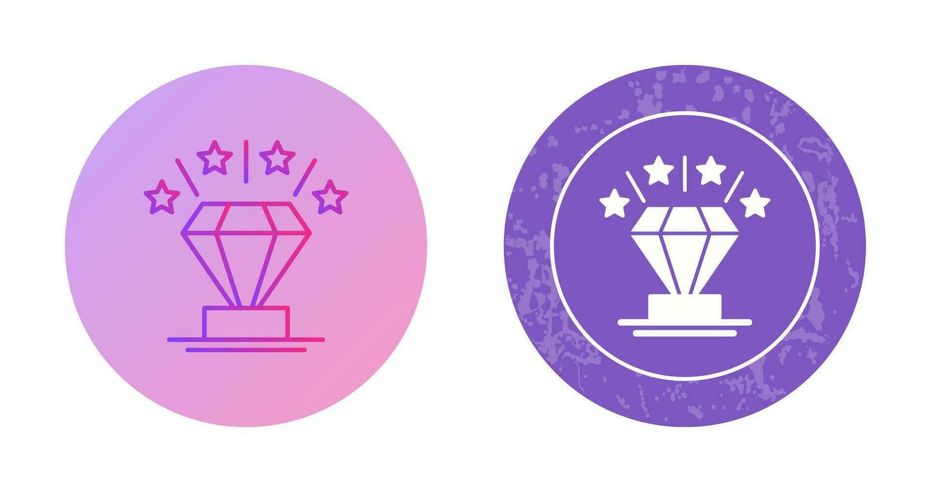 diamant vector pictogram