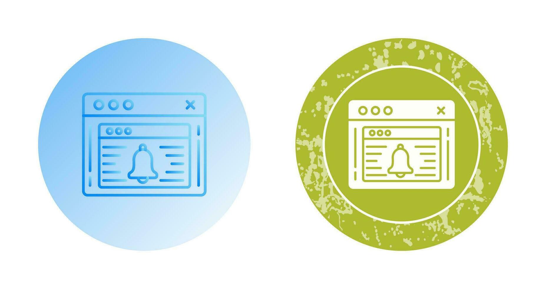 pictogram voor meldingsvector vector