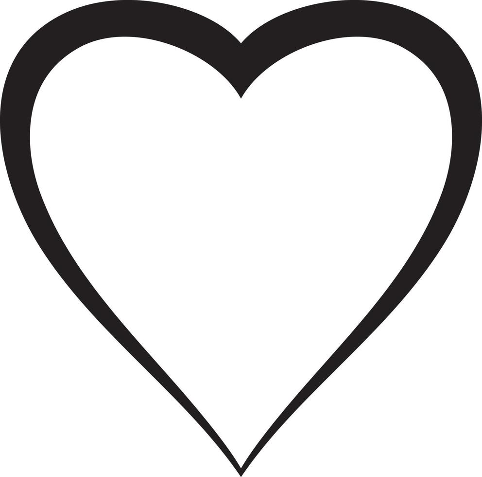 hart pictogram ontwerp vector