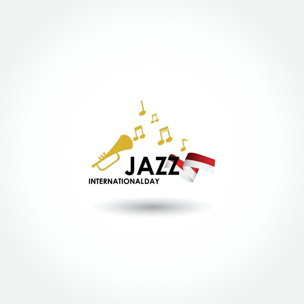 vectoraffiche voor het jazzfestival met muziekinstrumenten. perfect voor muziekevenementen vector