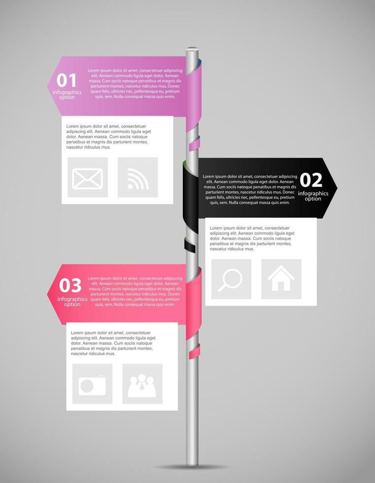 infographic zakelijke sjabloon vectorillustratie vector