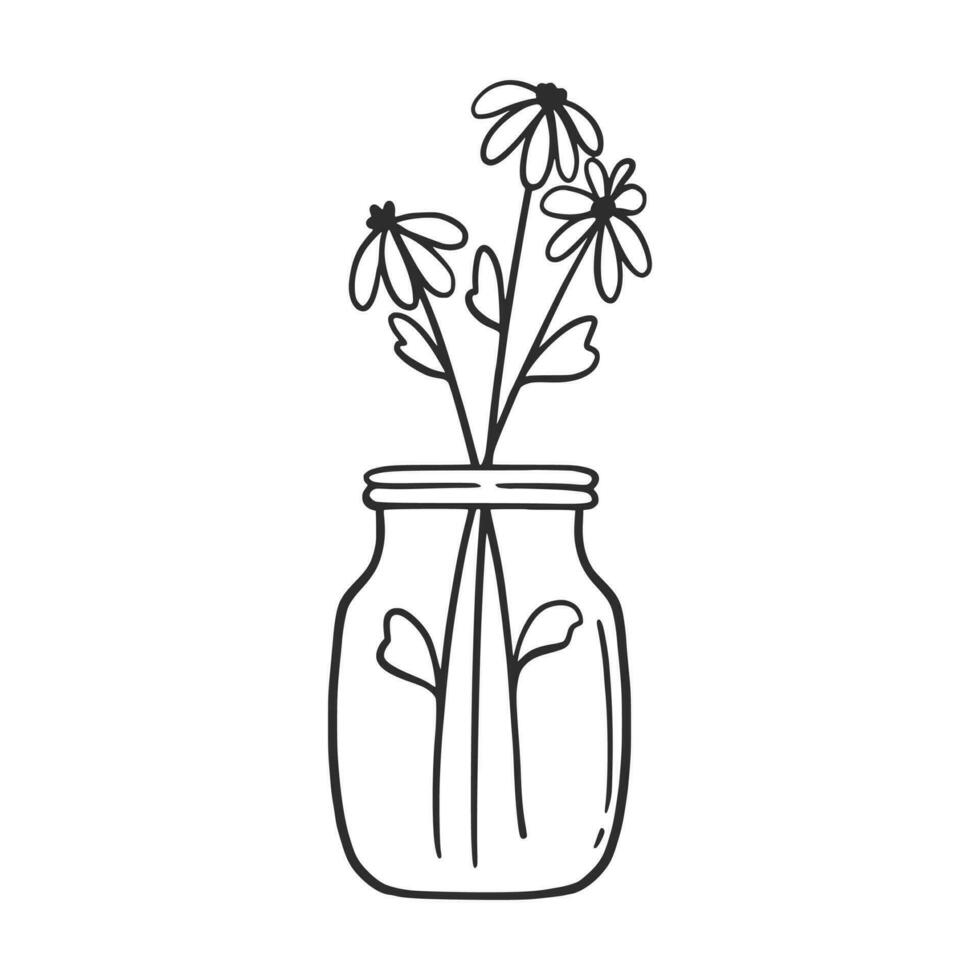 wilde bloemen clip art voor bruiloft uitnodiging vector