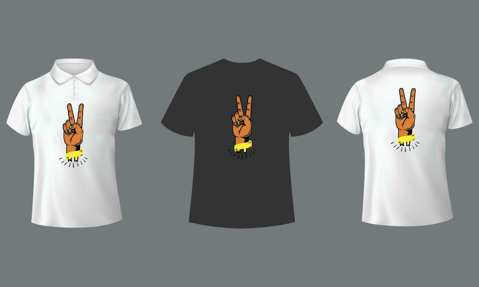 t-shirt ontwerp vorm vector