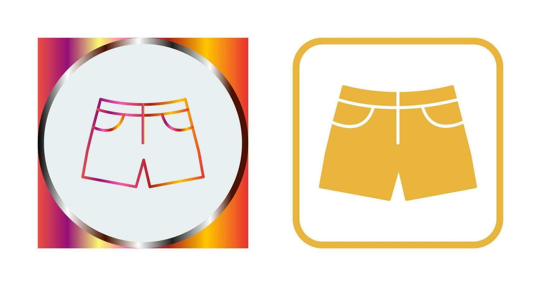 korte broek vector pictogram