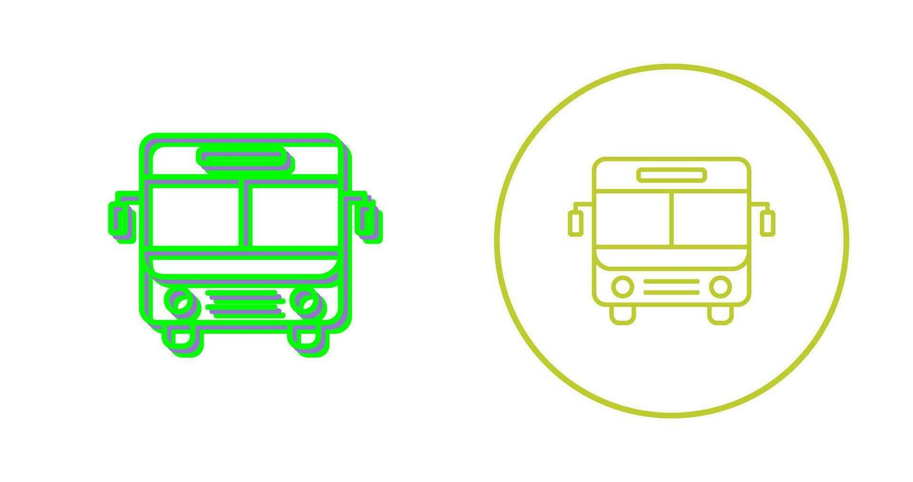 bus vector pictogram