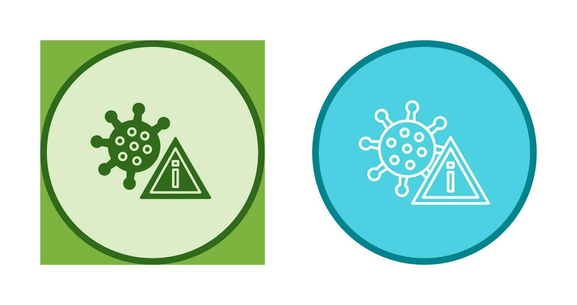 coronavirus vector pictogram