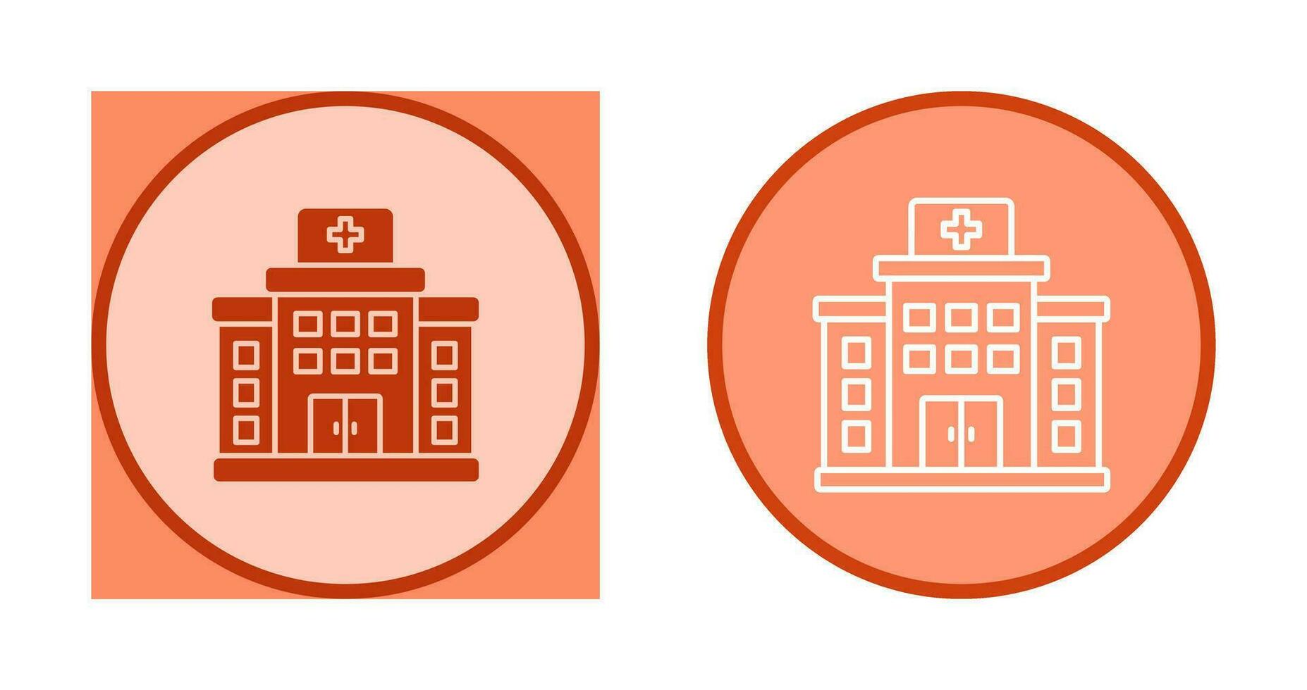 ziekenhuis vector pictogram