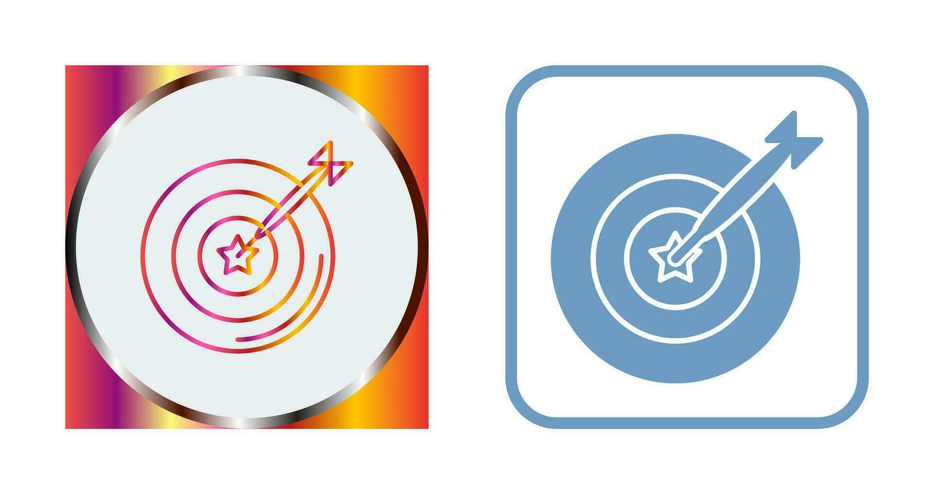 dart vector pictogram