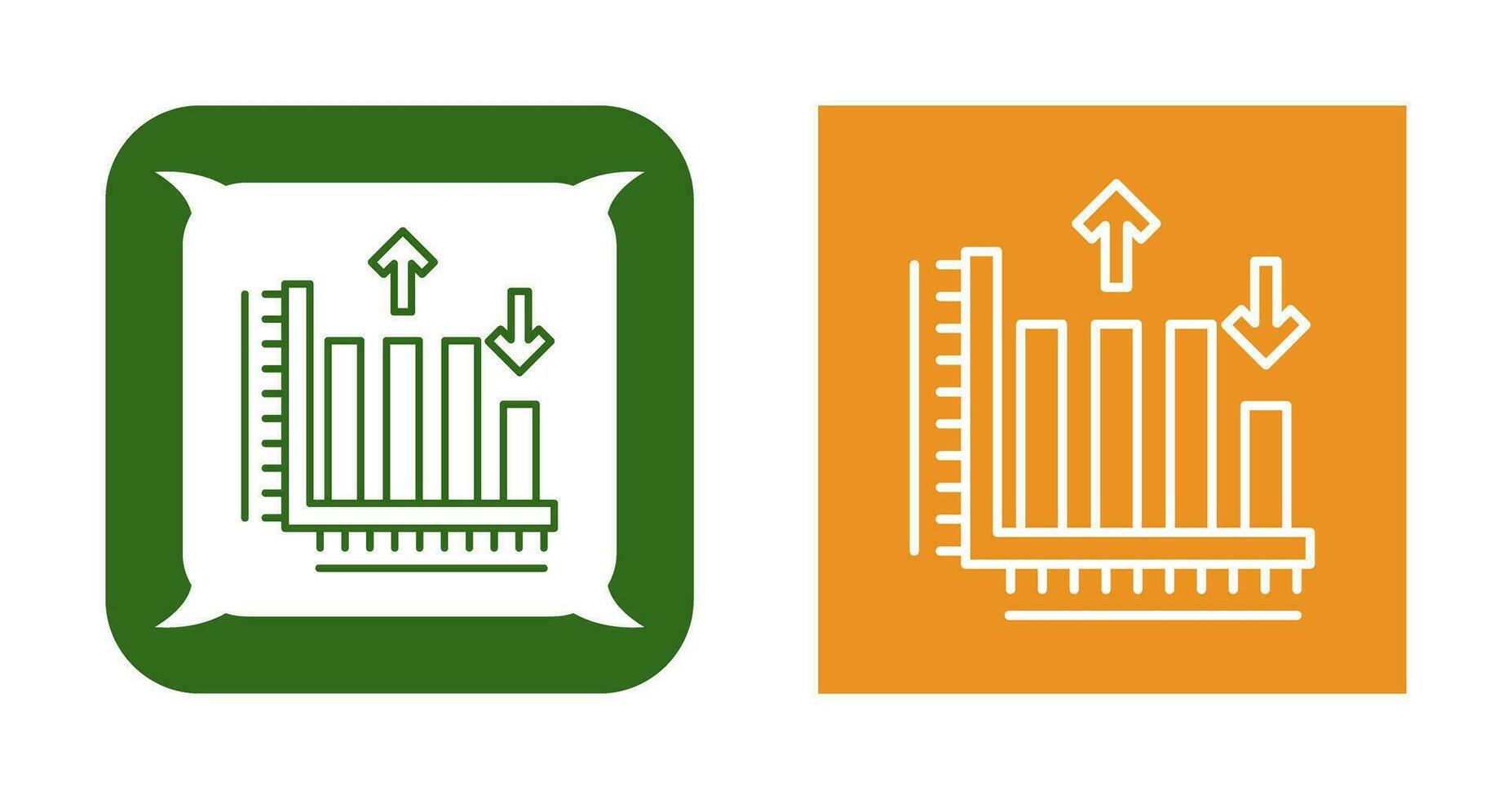 bar diagram vector icoon