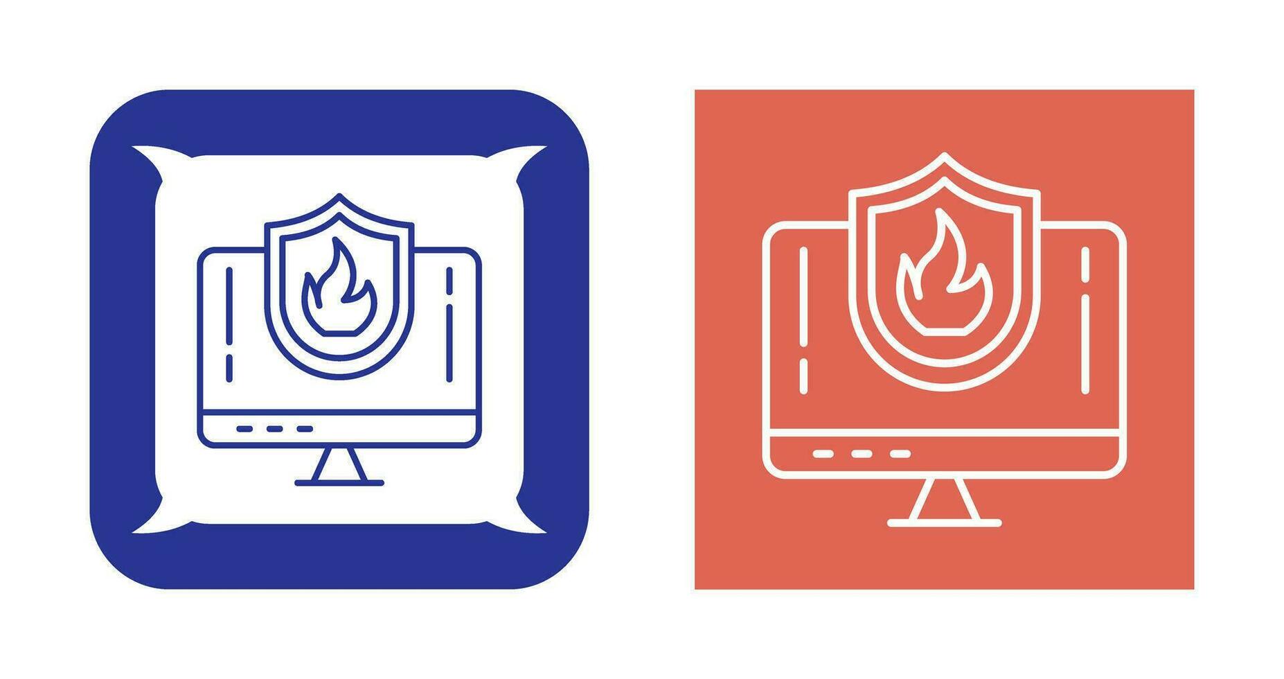 firewall vector pictogram