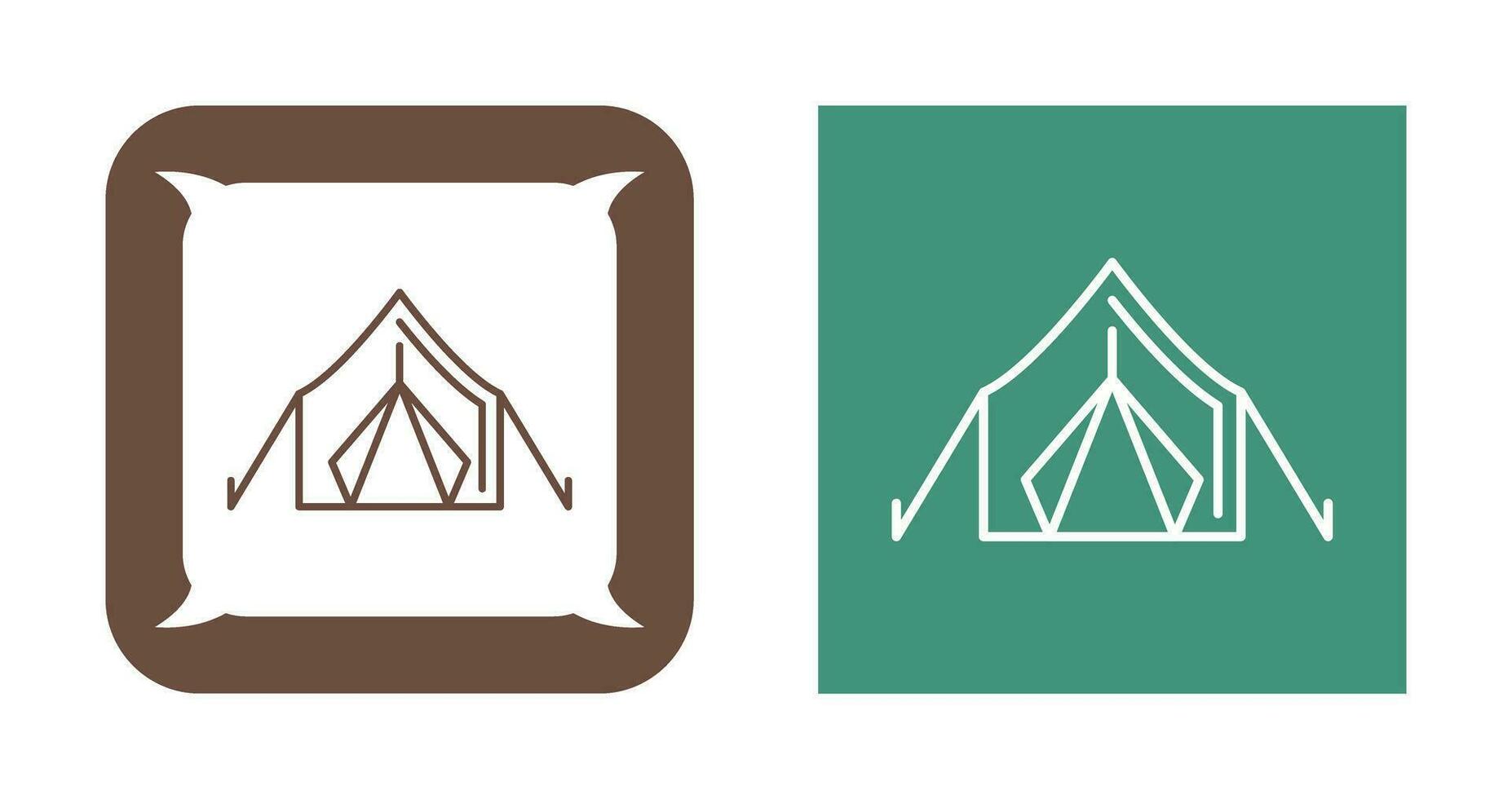 tent vector pictogram