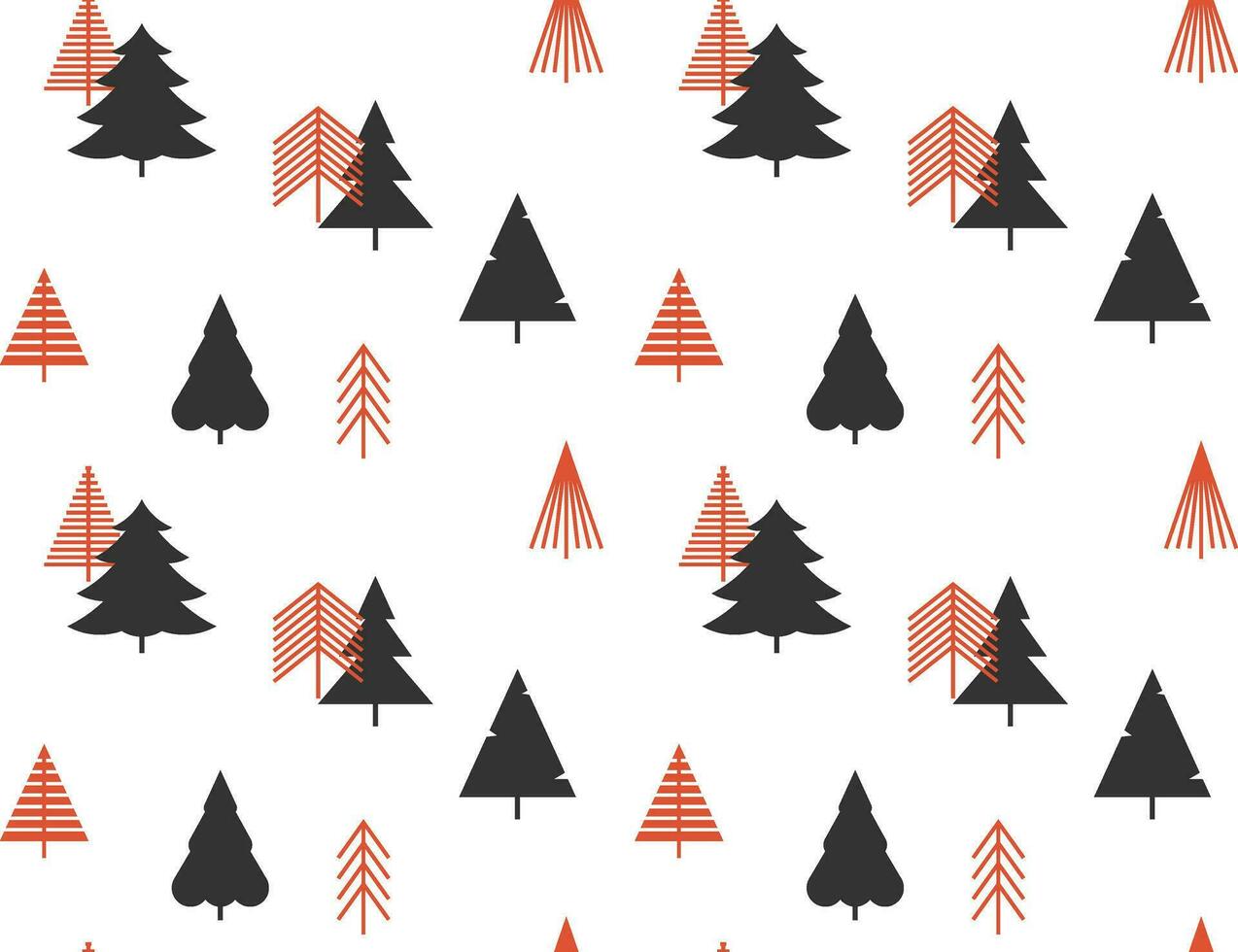 boom icoon naadloos patroon. vector illustratie voor kleding stof, verpakking, behang, achtergrond