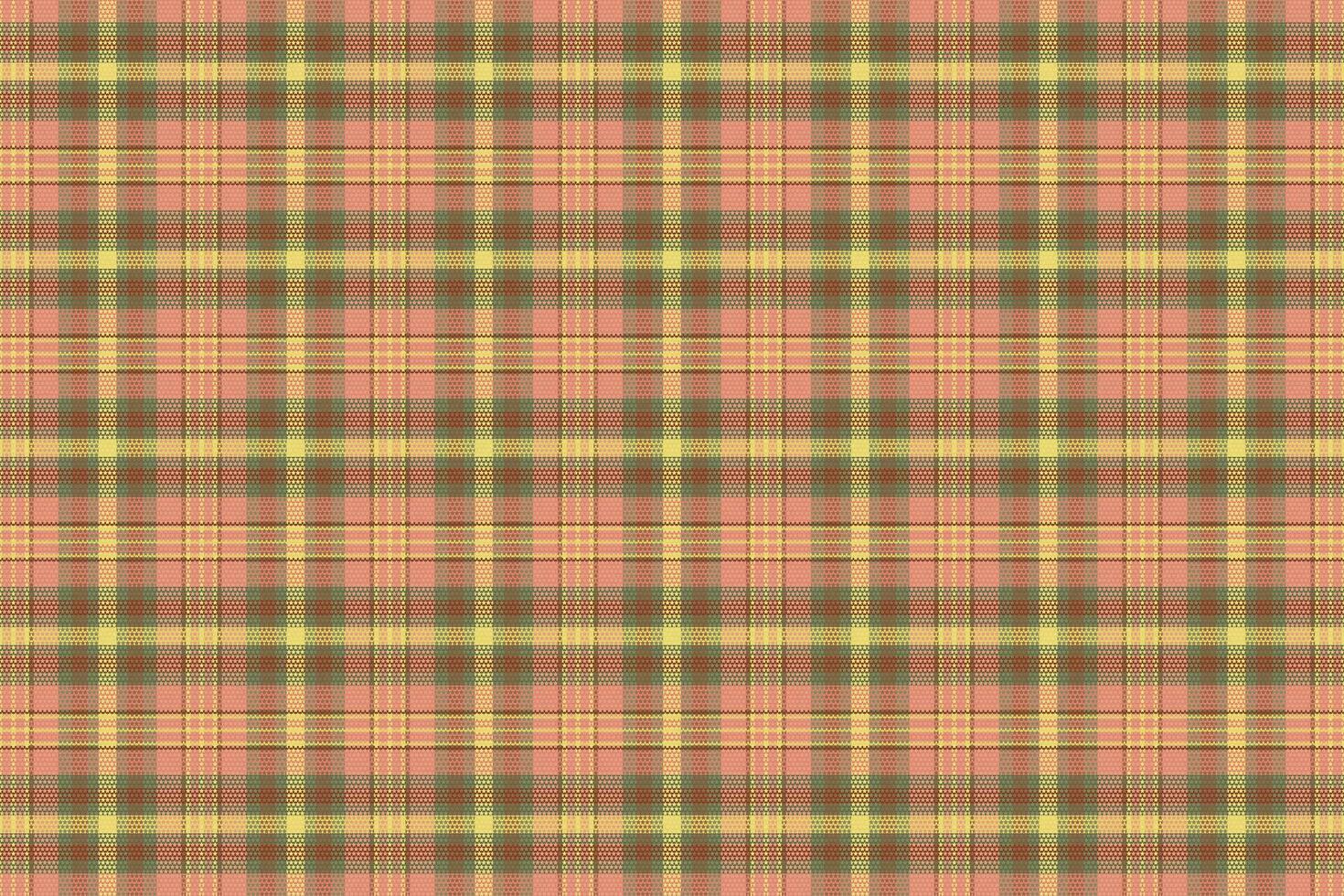 tartan geruit patroon met textuur en natuurkleur. vector