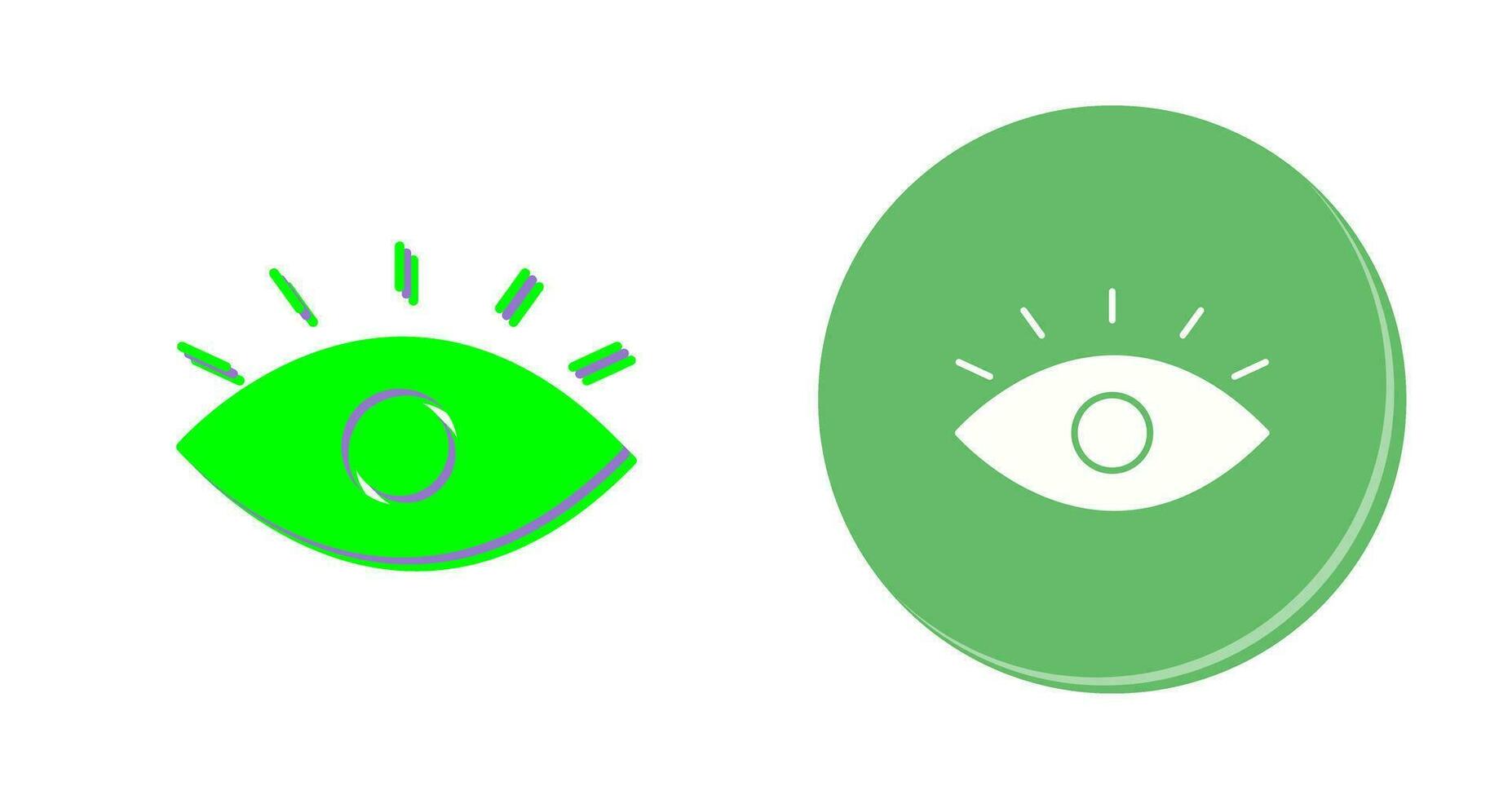 oog vector icoon