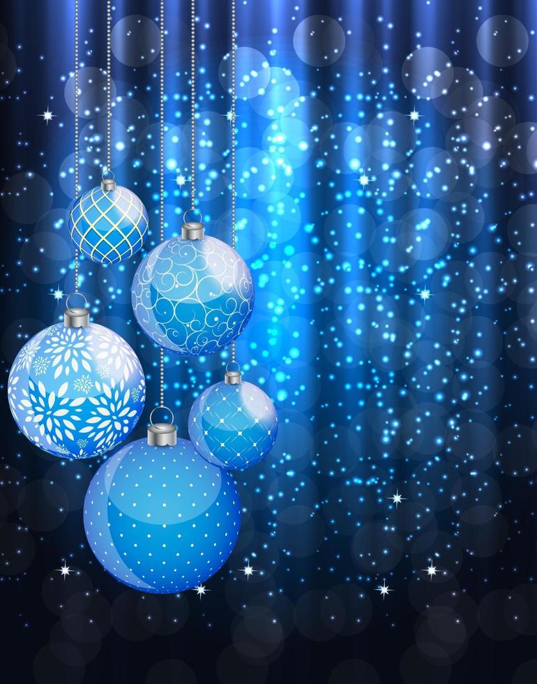 abstracte schoonheid kerstmis en nieuwjaar achtergrond met sneeuw vector