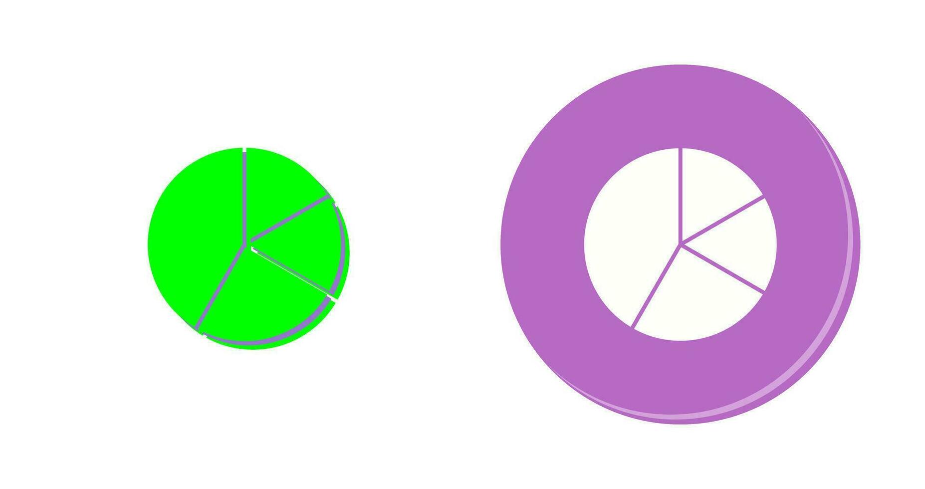 cirkeldiagram vector pictogram