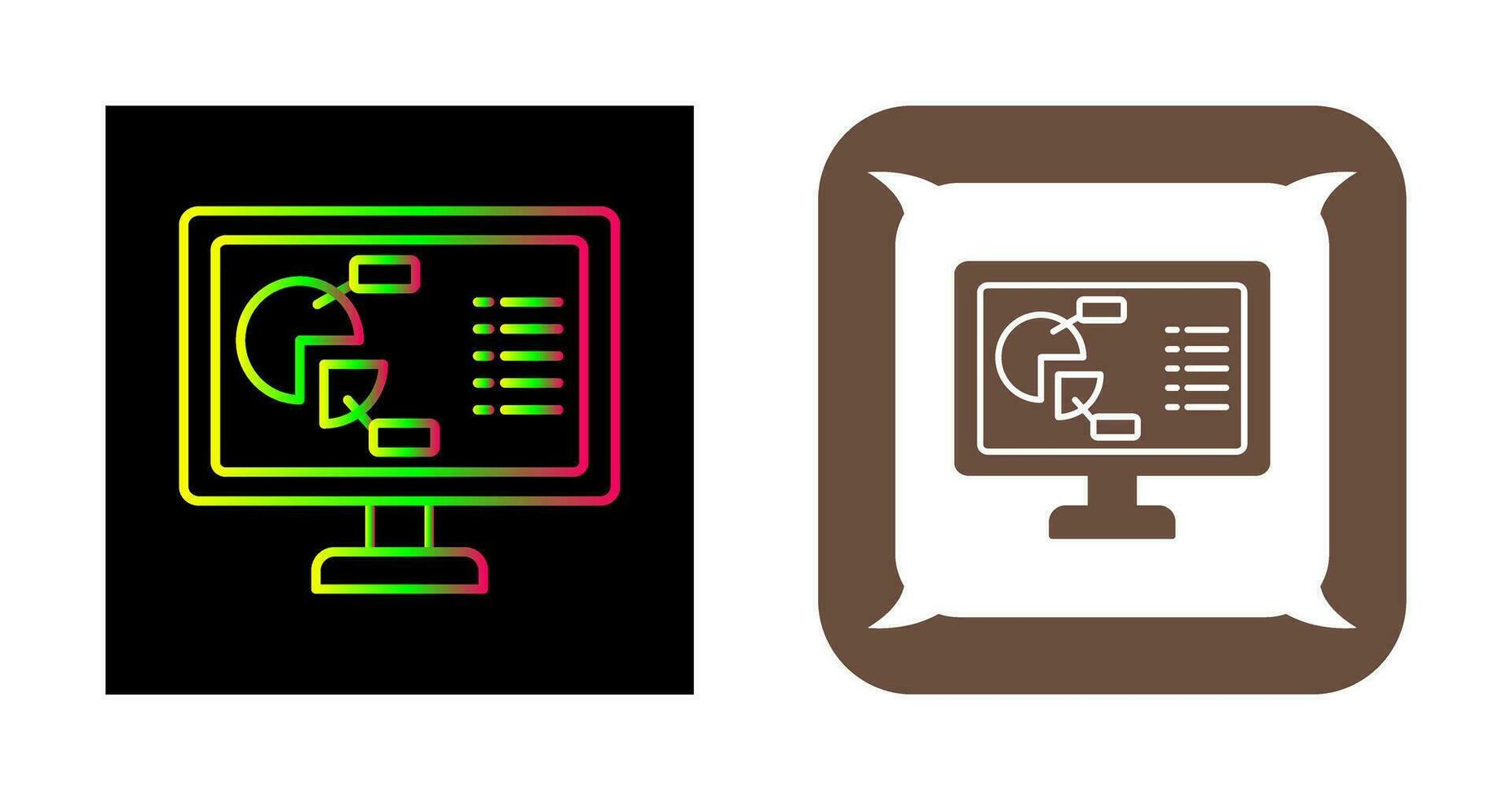 cirkeldiagram vector pictogram