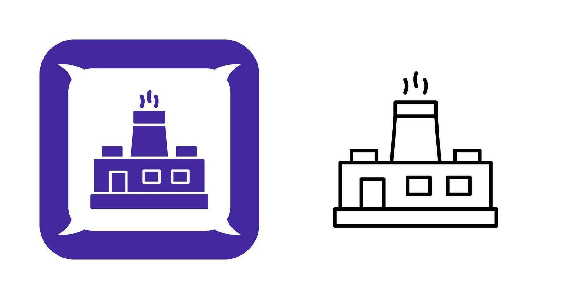 fabriek vector pictogram