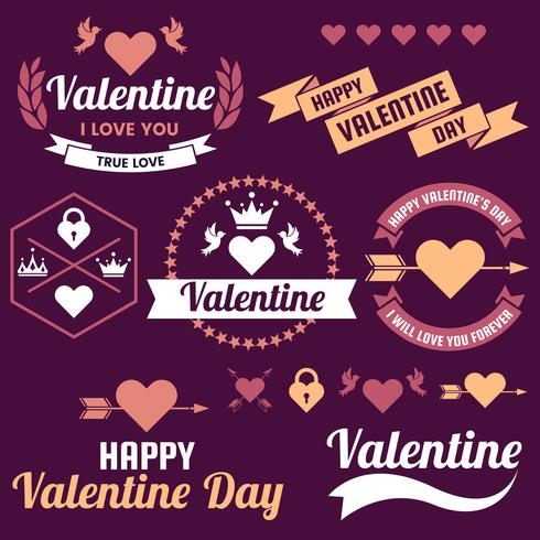 Valentine-sjabloonbanner Vectorachtergrond voor banner vector