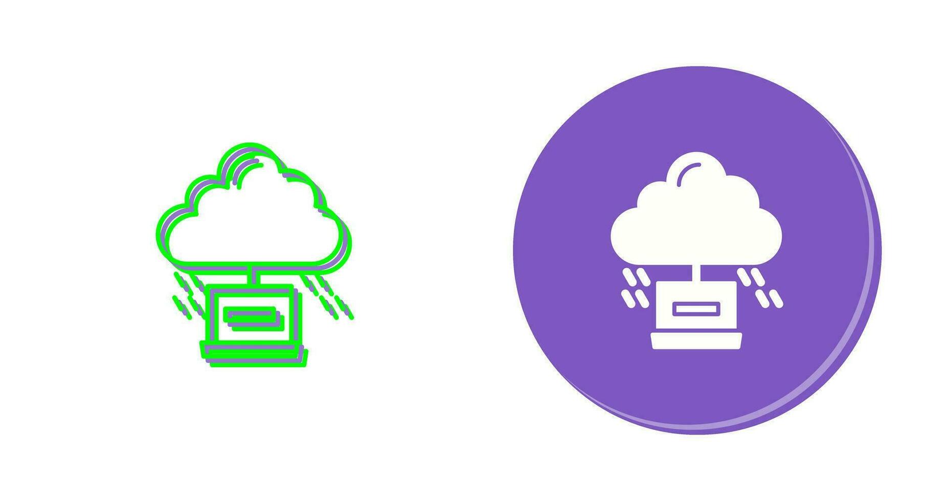 cloud computing vector icon