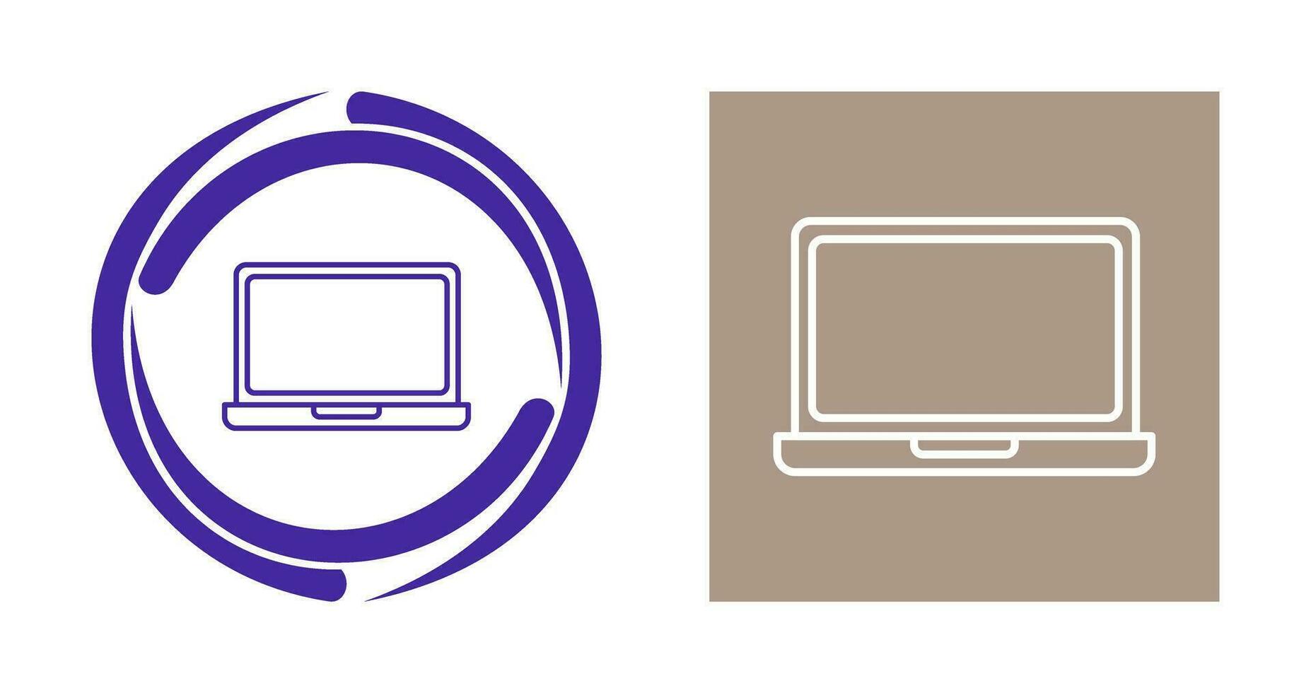 laptop vector pictogram