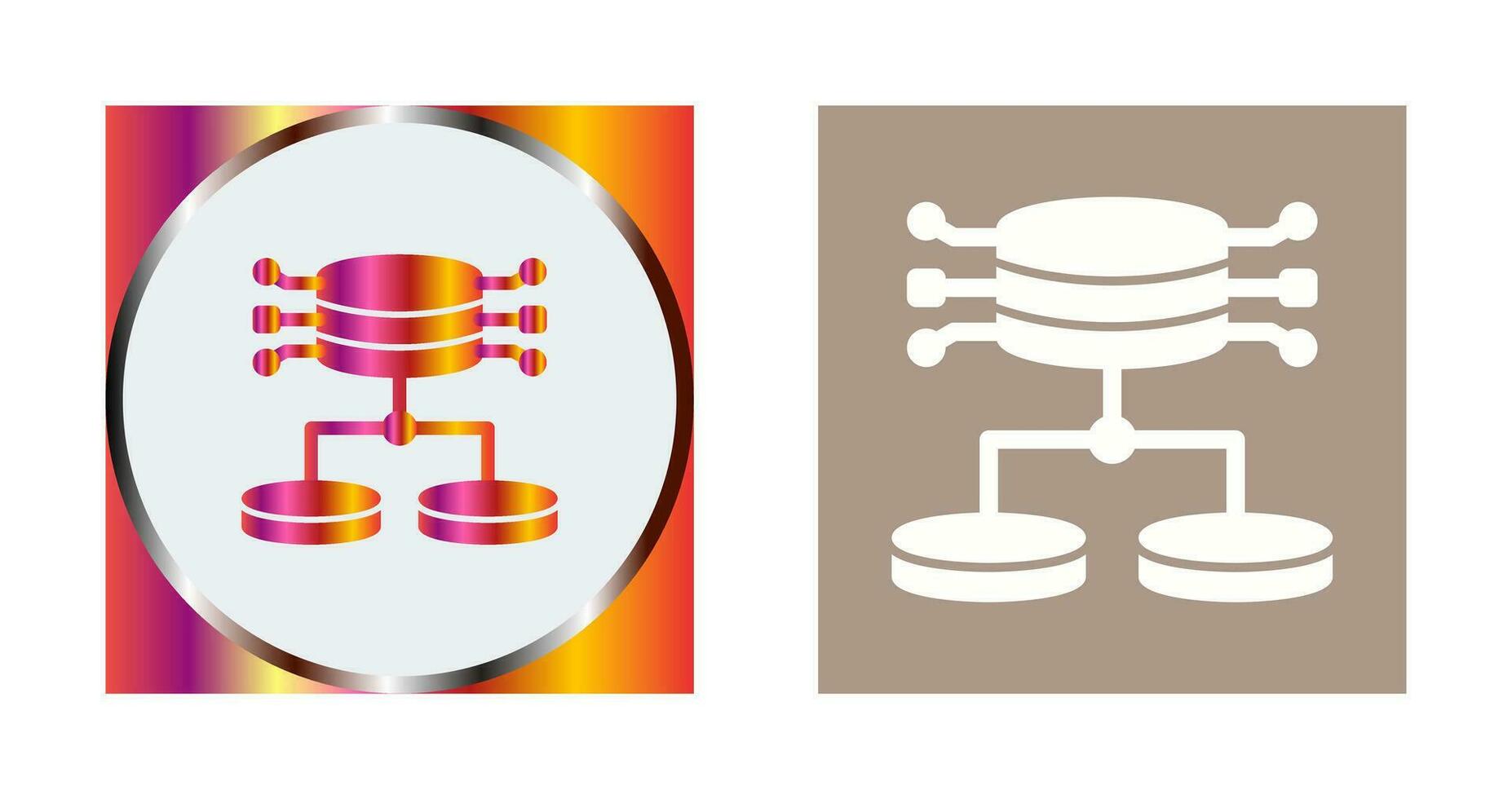 gestructureerd gegevens vector icoon