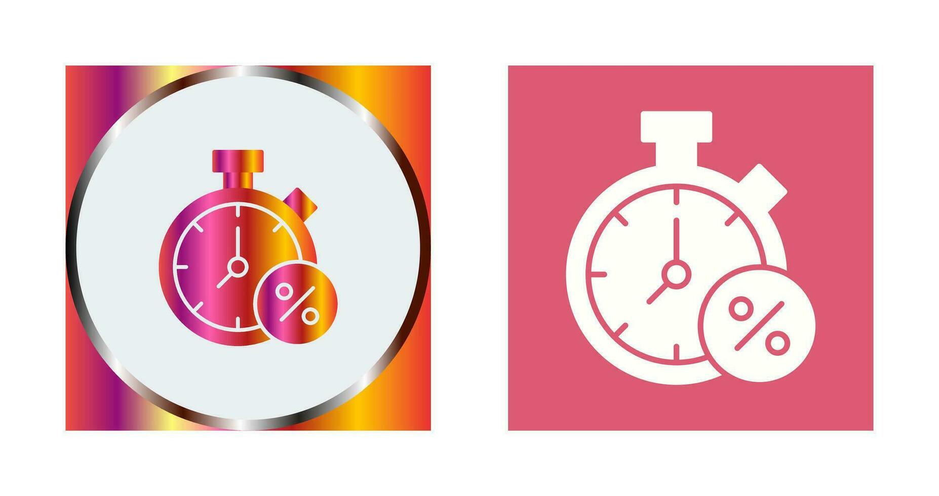 timer vector icoon