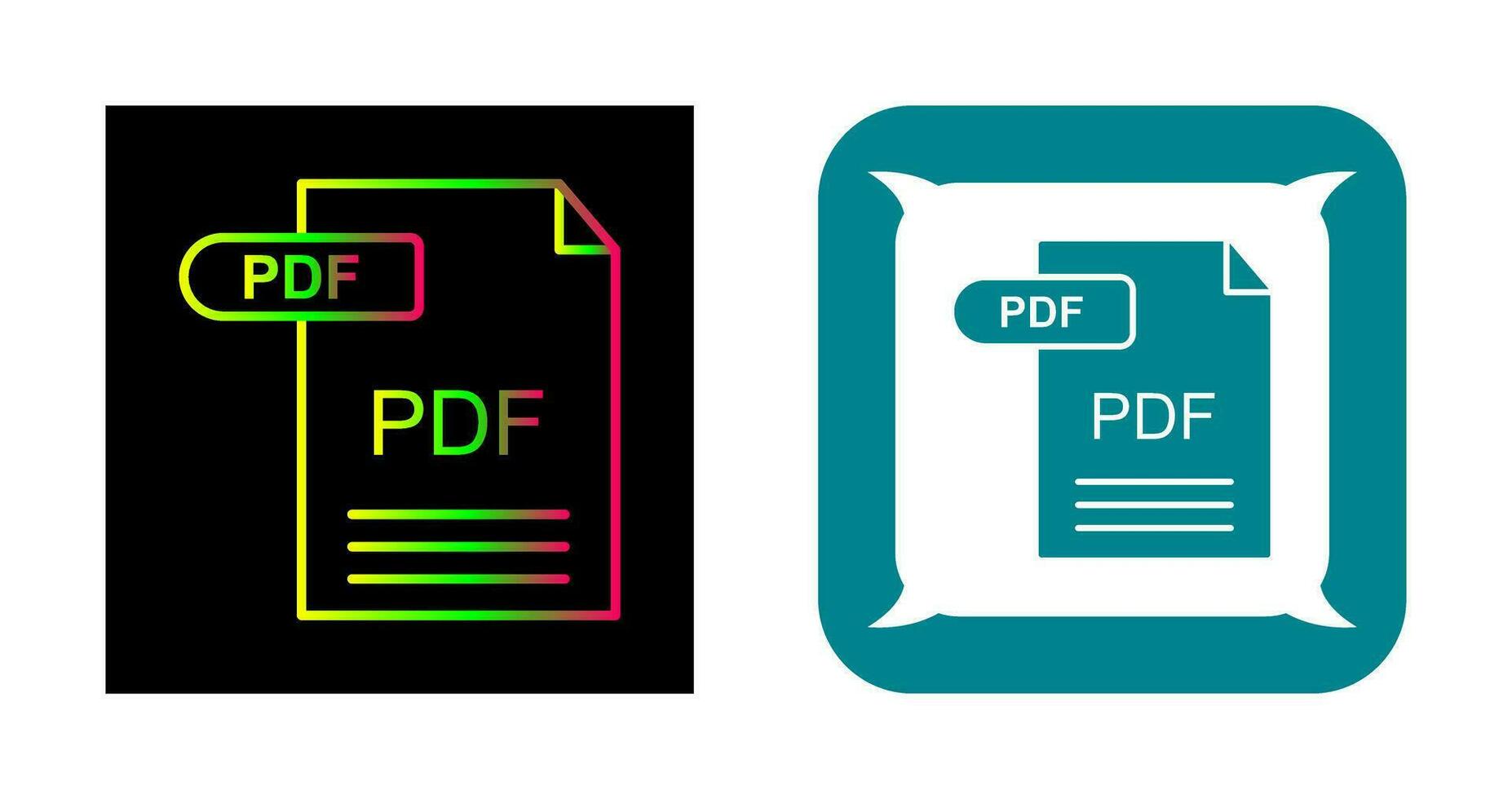 pdf vector icoon