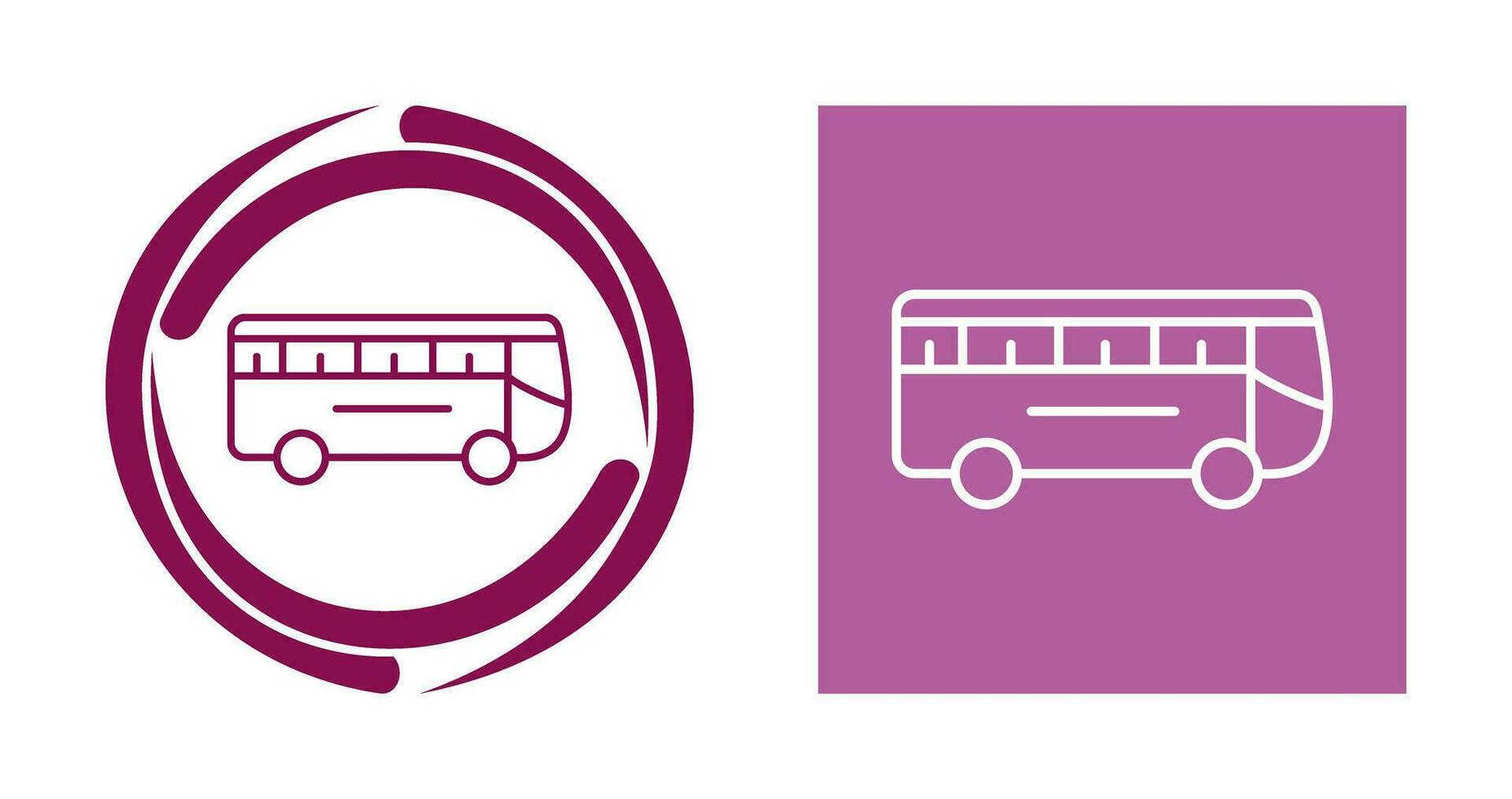 bus vector pictogram