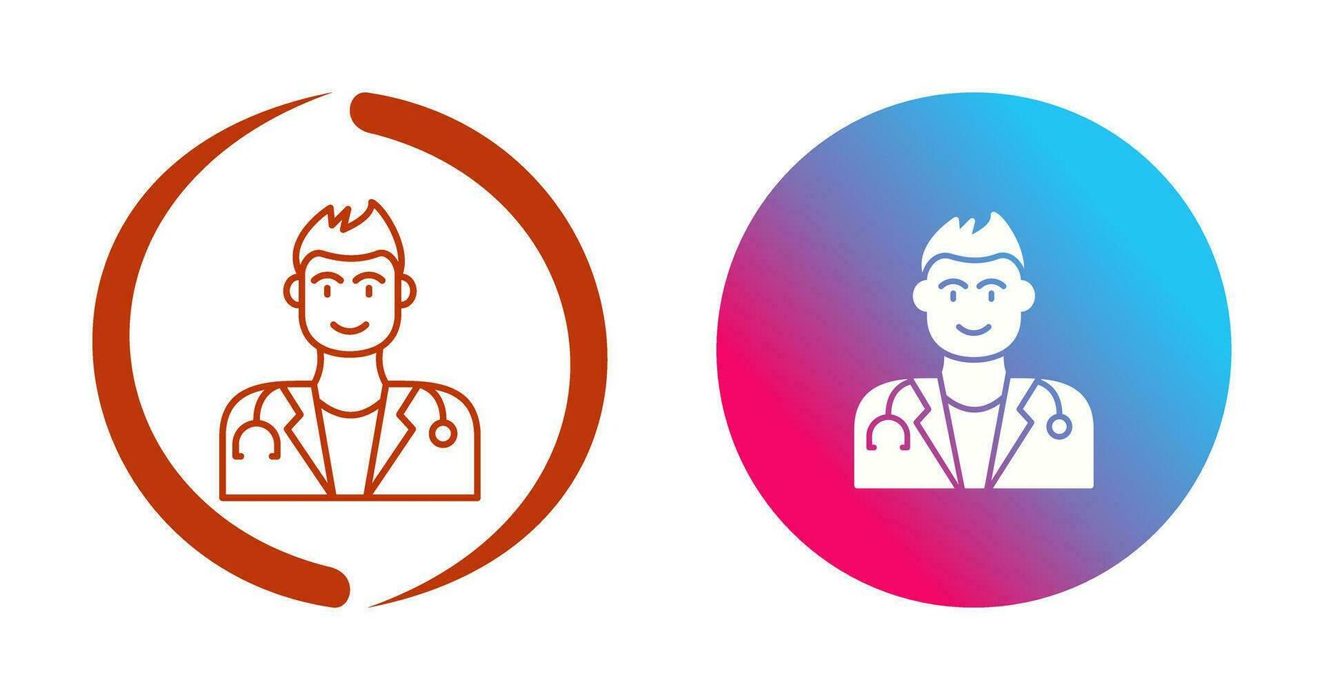 dokter vector pictogram